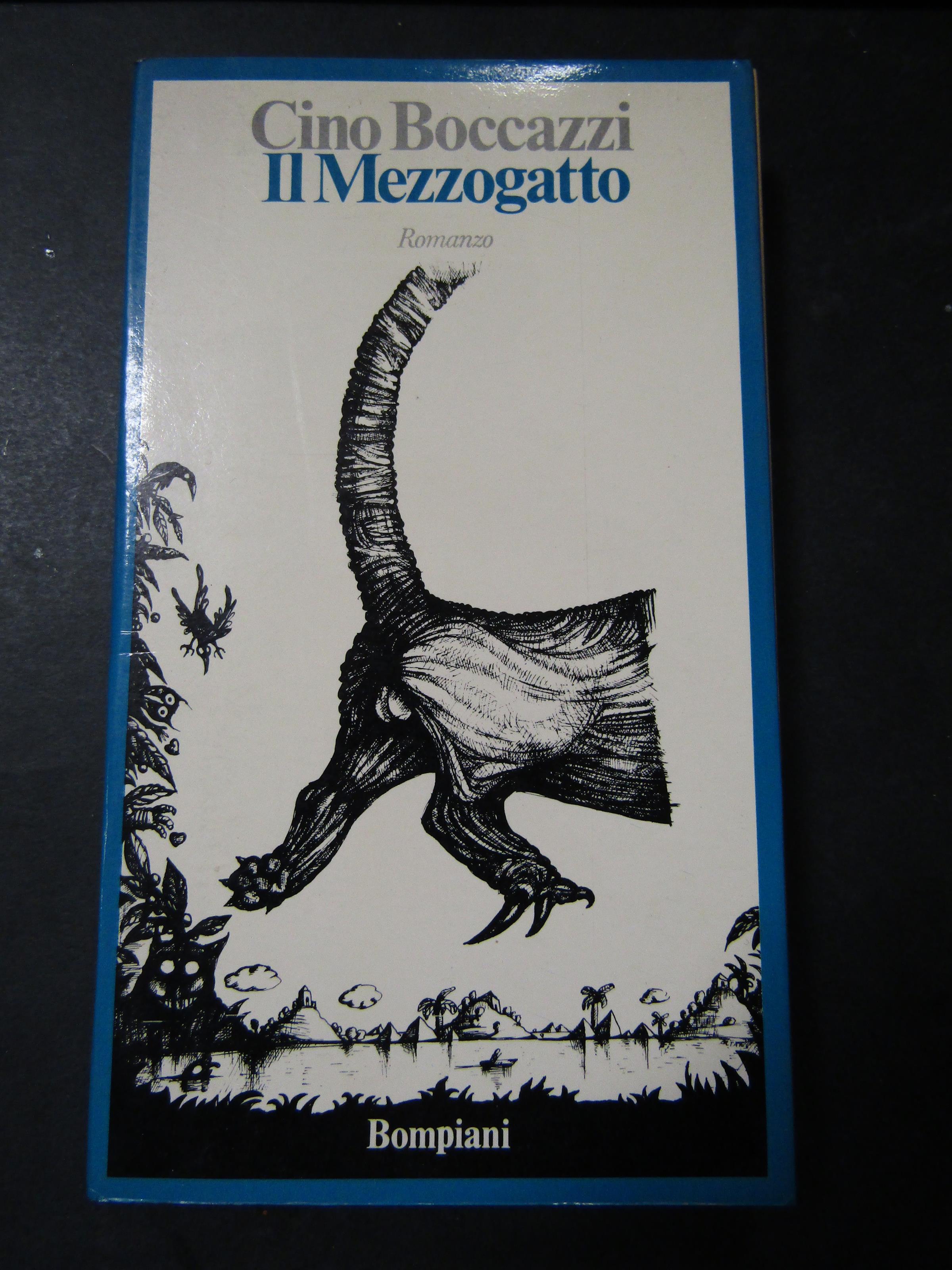 Il mezzogatto. Bompiani. 1974