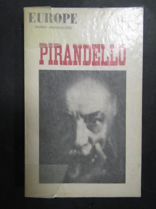 Aa.Vv. Pirandello. Europe. 1967 - copertina