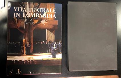 Vita teatrale in Lombardia. Cassa di risparmio delle province Lombarde. 1982. Con cofanetto - copertina