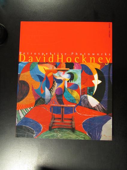 David Hockney. L'opera fotografica. Edition Braus 1998 - copertina