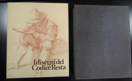 Bora Giulio. I disegni del Codice Resta. Credito Italiano 1976. Con cofanetto - Giulio Bora - copertina