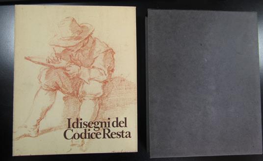 Bora Giulio. I disegni del Codice Resta. Credito Italiano 1976. Con cofanetto - Giulio Bora - copertina