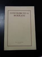 Contributo a Borrani. De Luca Editore 1981