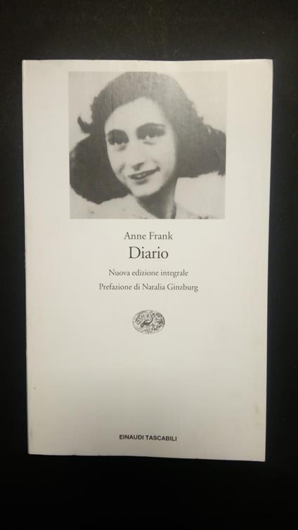 Frank Anne, Diario, Einaudi, 2000 - Anne Frank - copertina