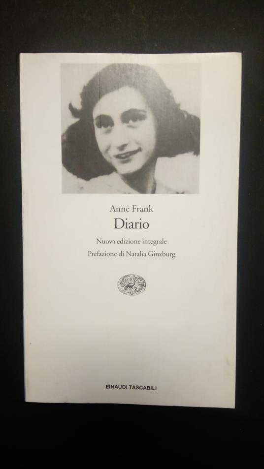 Frank Anne, Diario, Einaudi, 2000 - Anne Frank - copertina