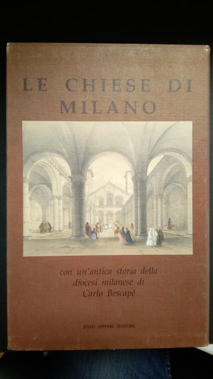 AA.VV, Le chiese di Milano, Enzo Pifferi, 1992 - I - copertina