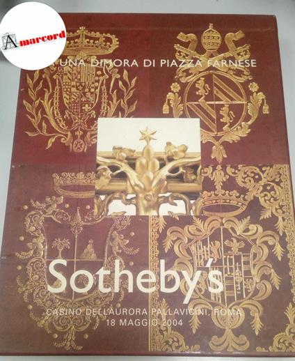 Sotheby's da una dimora di piazza Farnese (vol. I e II in cofanetto), 2004 - copertina