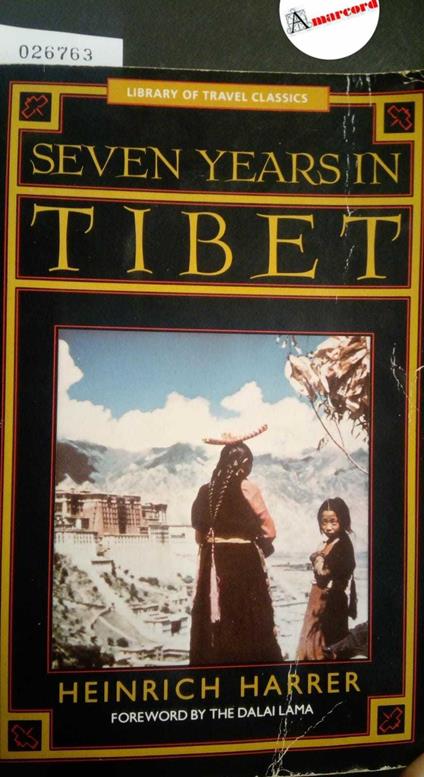 Harrer Heinrich, Seven years in Tibet, Perigee Books, 1982 - Heinrich Harrer - copertina