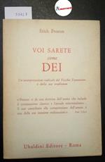 Fromm Erich, Voi sarete come Dei, Ubaldini, 1970