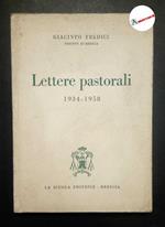 Tredici Giacinto, Lettere pastorali 1934-1958, La scuola, 1958