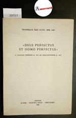 Sagi-Bunic Thomislaus, Deus perfectus et homo perfectus, Herder, 1965