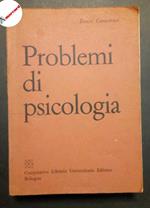 Canestrari Renzo, Problemi di psicologia, Cooperativa Libraria Universitaria Editrice, 1975