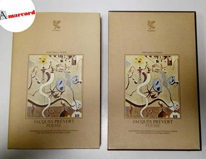 Prevert Jacques, Poesie, Guanda, 1980 - Jacques Prévert - copertina