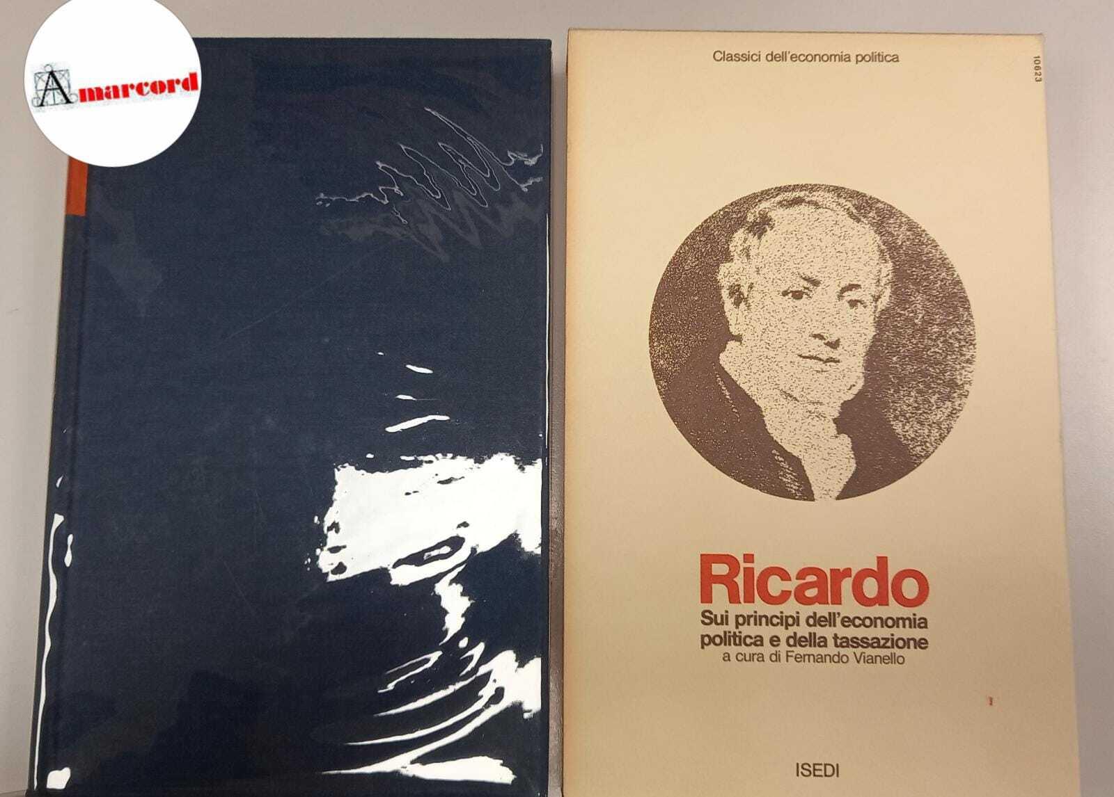 Ricardo David, Sui principi dell'economia politica e della tassazione, ISEDI, 1976