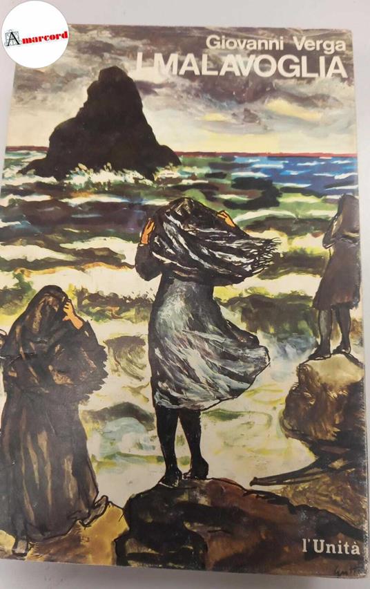 Verga Giovanni, I Malavoglia, L'Unita, 1979 - Giovanni Verga - copertina