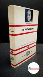 Pascal, Blaise. , and Preti, Giulio. Le provinciali Torino Einaudi, 1983