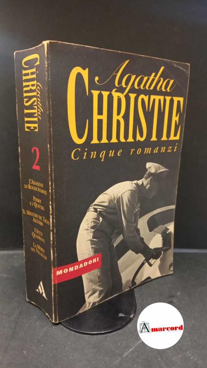 Christie, Agatha. Cinque romanzi : 2: 1926-1930. Milano Mondadori, 1995 - Agatha Christie - copertina