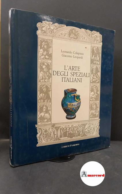 L' arte degli speziali italiani - copertina