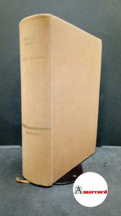 Mann, Thomas. , and Merlini, Mario. , Castellani, Emilio. , Mazzucchetti, Lavinia. 2: Novelle e racconti Milano A. Mondadori, 1962 - Thomas Mann - copertina