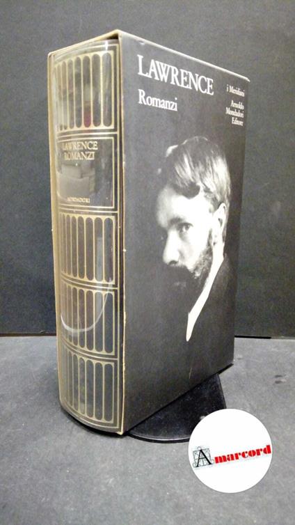 Lawrence, D. H.. , and De Zordo, Ornella. Romanzi Milano A. Mondadori, 1986 - David Herbert Lawrence - copertina