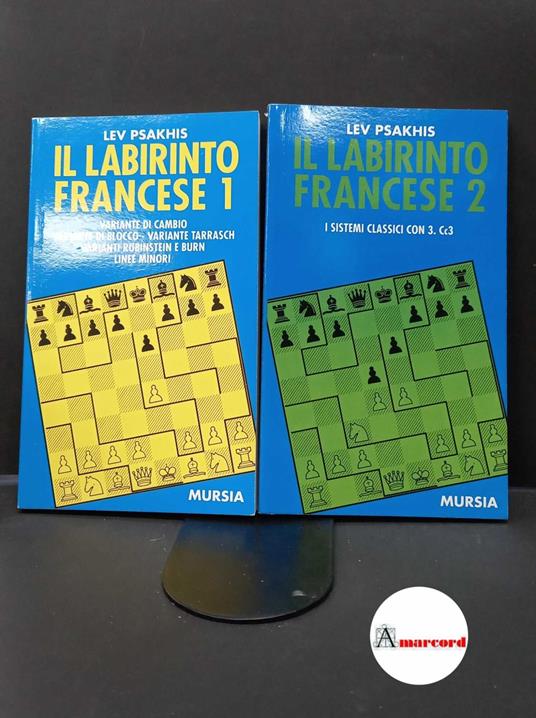 Psakhis, Lev. Il labirinto francese 2 volumi Milano Mursia, 1995 - Lev Psakhis - copertina