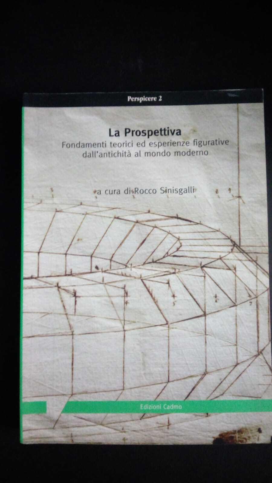 Sinisgalli, Rocco. La prospettiva: fondamenti teorici ed esperienze figurative dall'antichità al mondo moderno : atti del Convegno internazionale di studi, Istituto svizzero di Roma (Roma, 11-14 settembre 1995). Firenze Cadmo, 1998