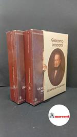 Leopardi, Giacomo. , and Solmi, Sergio. , De Robertis, Giuseppe. , Moroni, Anna Maria. Zibaldone di pensieri 2 voll. Milano Mondadori, 1992