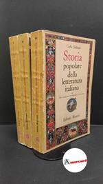 Salinari, Carlo. Storia popolare della letteratura italiana 3 volumi Roma Editori riuniti, 1962
