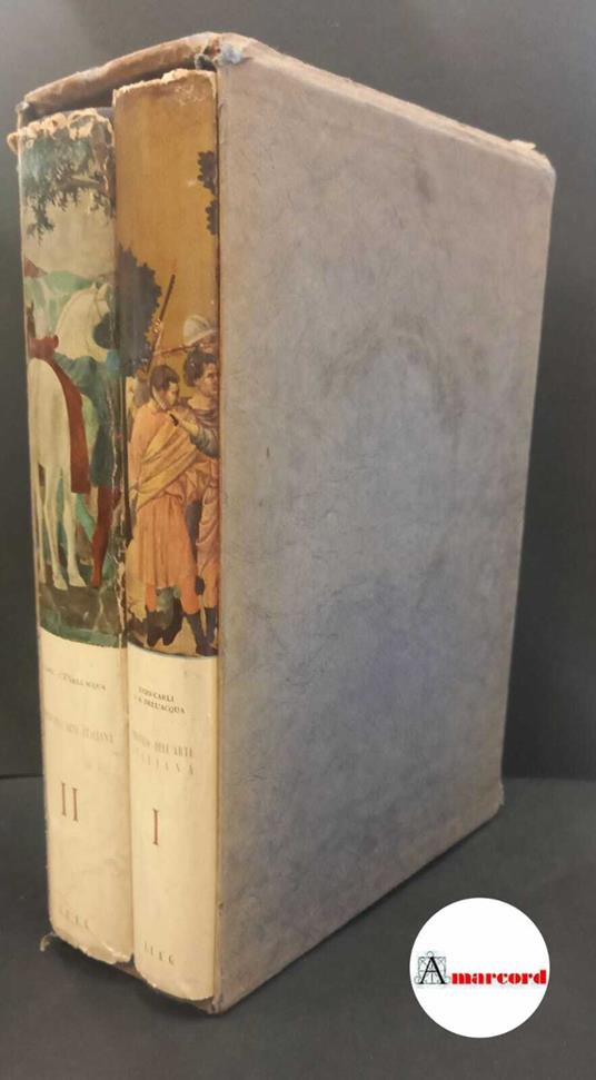 Carli, Enzo. , and Dell'Acqua, Gian Alberto. Profilo dell'arte italiana Bergamo Istituto italiano d'arti grafiche, 1957 - Enzo Carli - copertina
