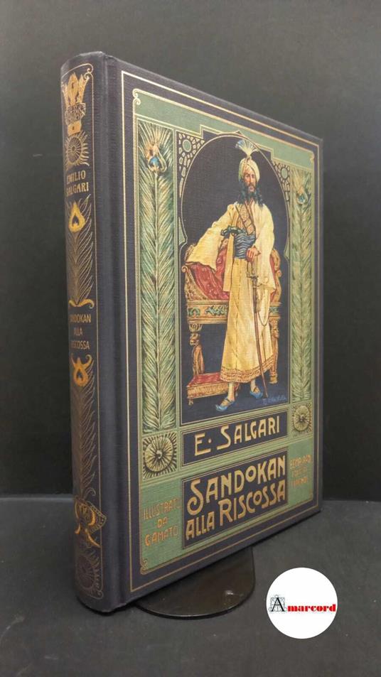 Salgari, Emilio. , and D'Amato, Gennaro. [3]: Sandokan alla riscossa Milano RBA, 2020 - Emilio Salgari - copertina