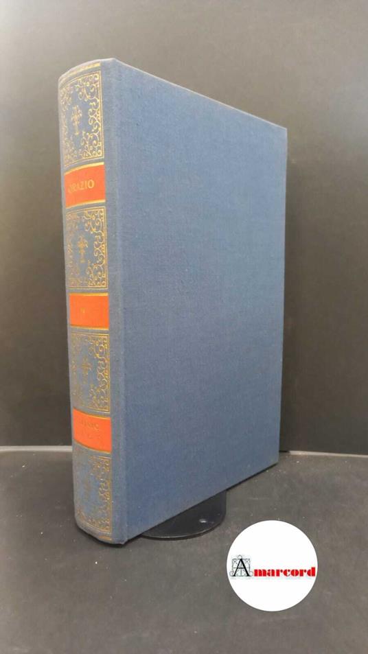 Orazio, Le opere, Utet, 1975 - Q. Flacco Orazio - copertina