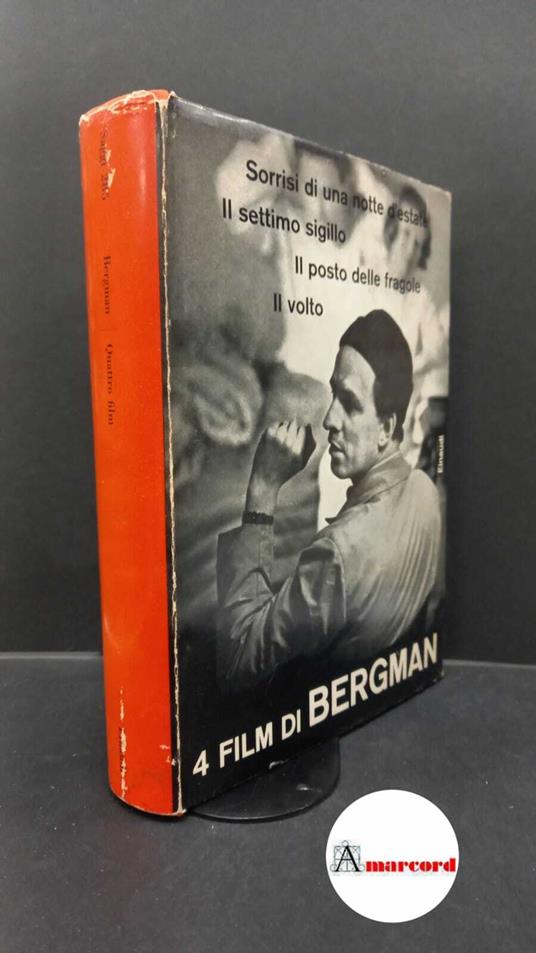 Bergman, Ingmar. Quattro film Torino Einaudi, 1961 - Ingmar Bergman - copertina