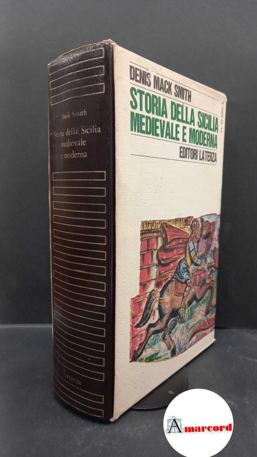 Mack Smith, Denis. , and Biocca Marghieri, Lucia. Storia della Sicilia medievale e moderna Bari Laterza, 1971