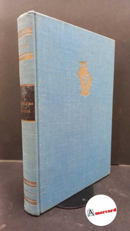Lukács, György. La letteratura sovietica [Roma] Editori riuniti, 1955 - György Lukács - copertina