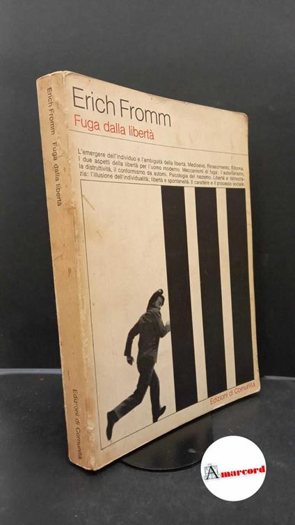 Fuga dalla liberta - Erich Fromm - copertina