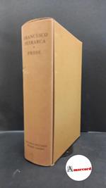 Francesco Petrarca. Prose. Ricciardi. 1955
