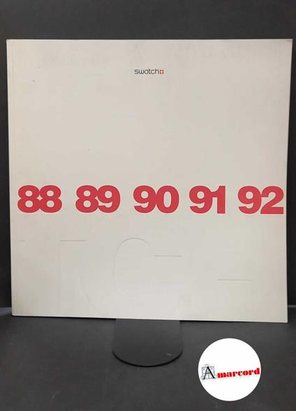 Swatch catalogo 88 89 90 91 92 - copertina
