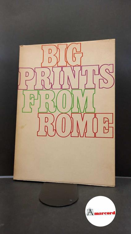 Rossi, Valter. , Rossi, Eleonora. Big prints from Rome Rome, 2RC , 1980 - copertina