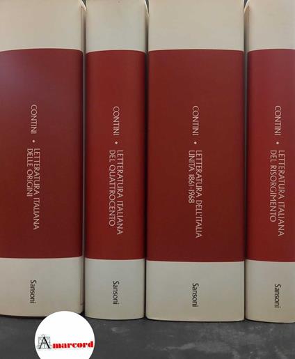 Letteratura italiana - copertina