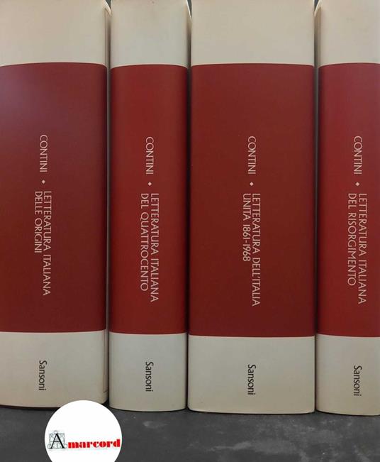 Letteratura italiana - copertina