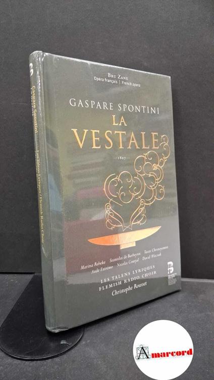 La Vestale - Gaspare Spontini - copertina