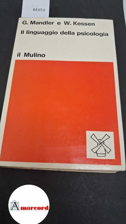 Il linguaggio della psicologia - copertina
