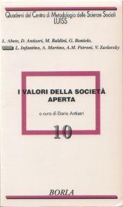 I valori della società aperta. Quaderni LUISS n. 10 - copertina