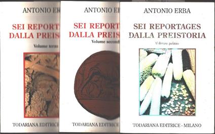 Sei reportages dalla preistoria - Antonio Erba - copertina