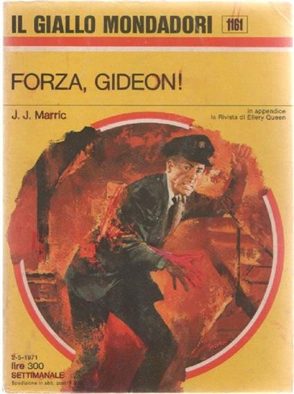 Forza, Gideon!. J.J. Marric - J. J. Marric - copertina