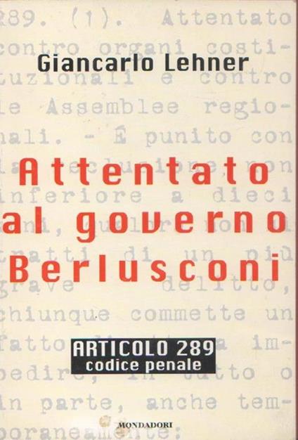 Articolo 289. Giancarlo Lehner - Giancarlo Lehner - copertina