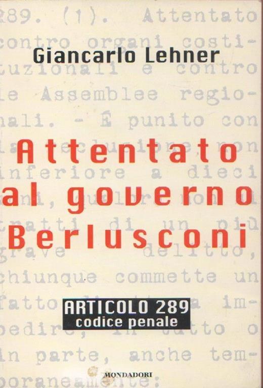 Articolo 289. Giancarlo Lehner - Giancarlo Lehner - copertina