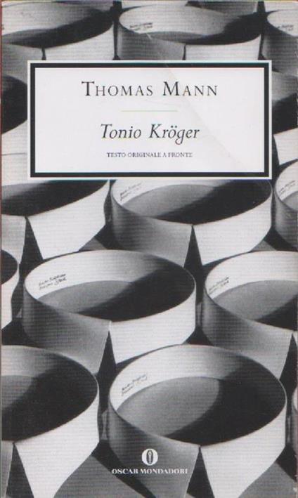 Tonio Kroger - Thomas Mann - copertina