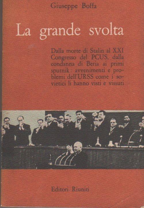 La grande svolta. Giuseppe Boffa - Giuseppe Boffa - copertina