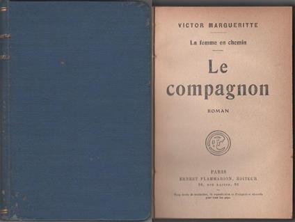 Le compagnon - Victor Margueritte - copertina